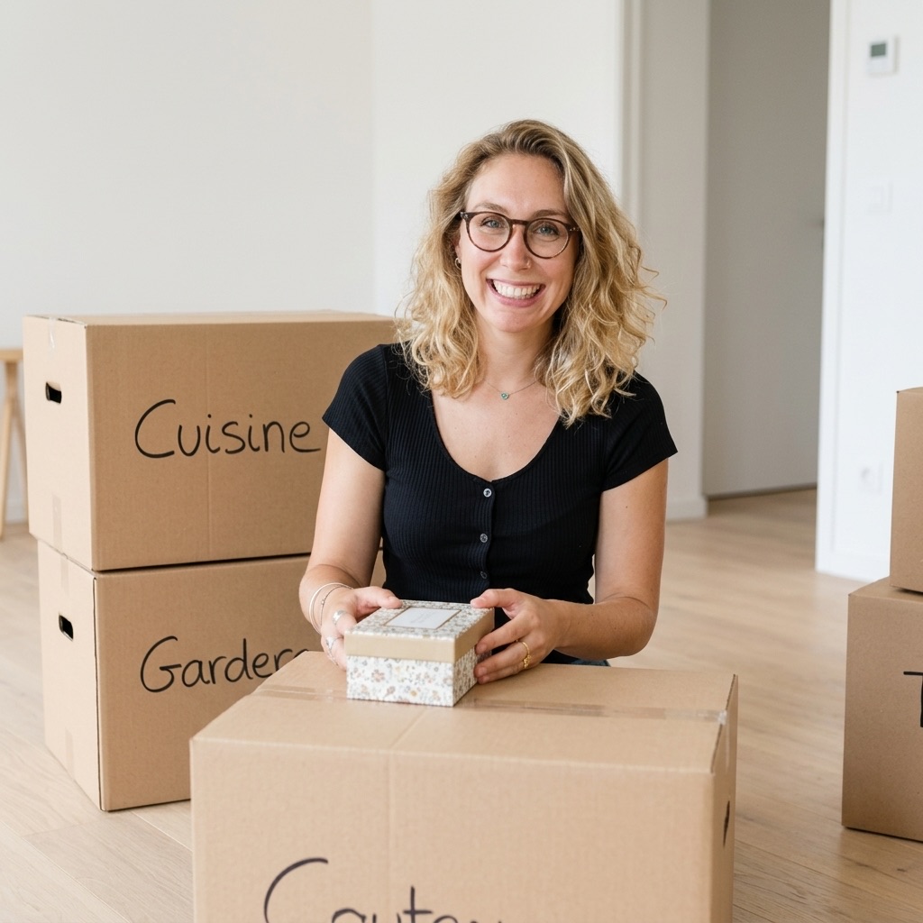 Intérieur organisé et lumineux